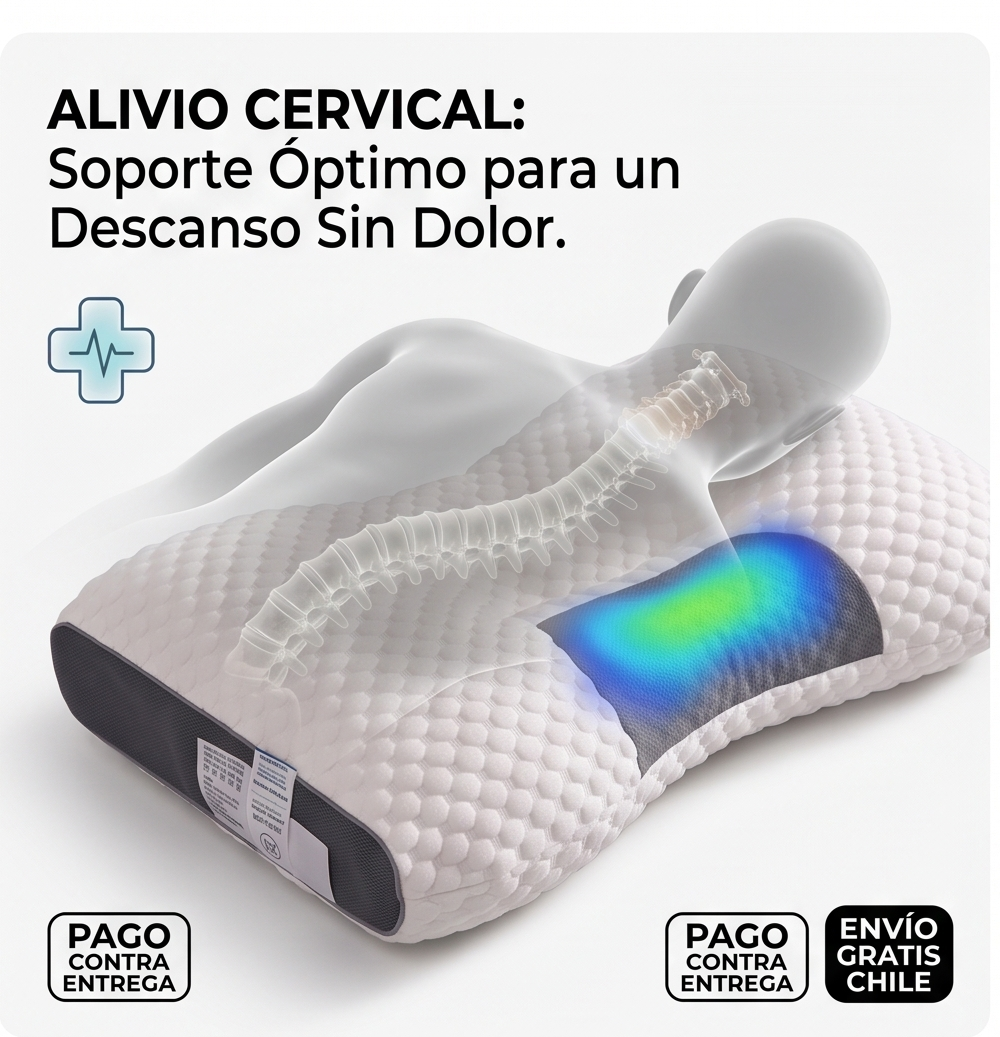 ALMOHADA CERVICAL VISCOSA
