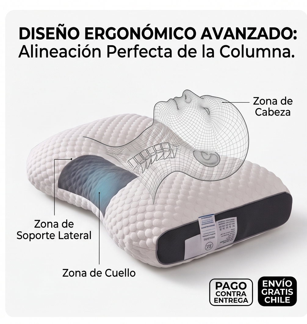 ALMOHADA CERVICAL VISCOSA