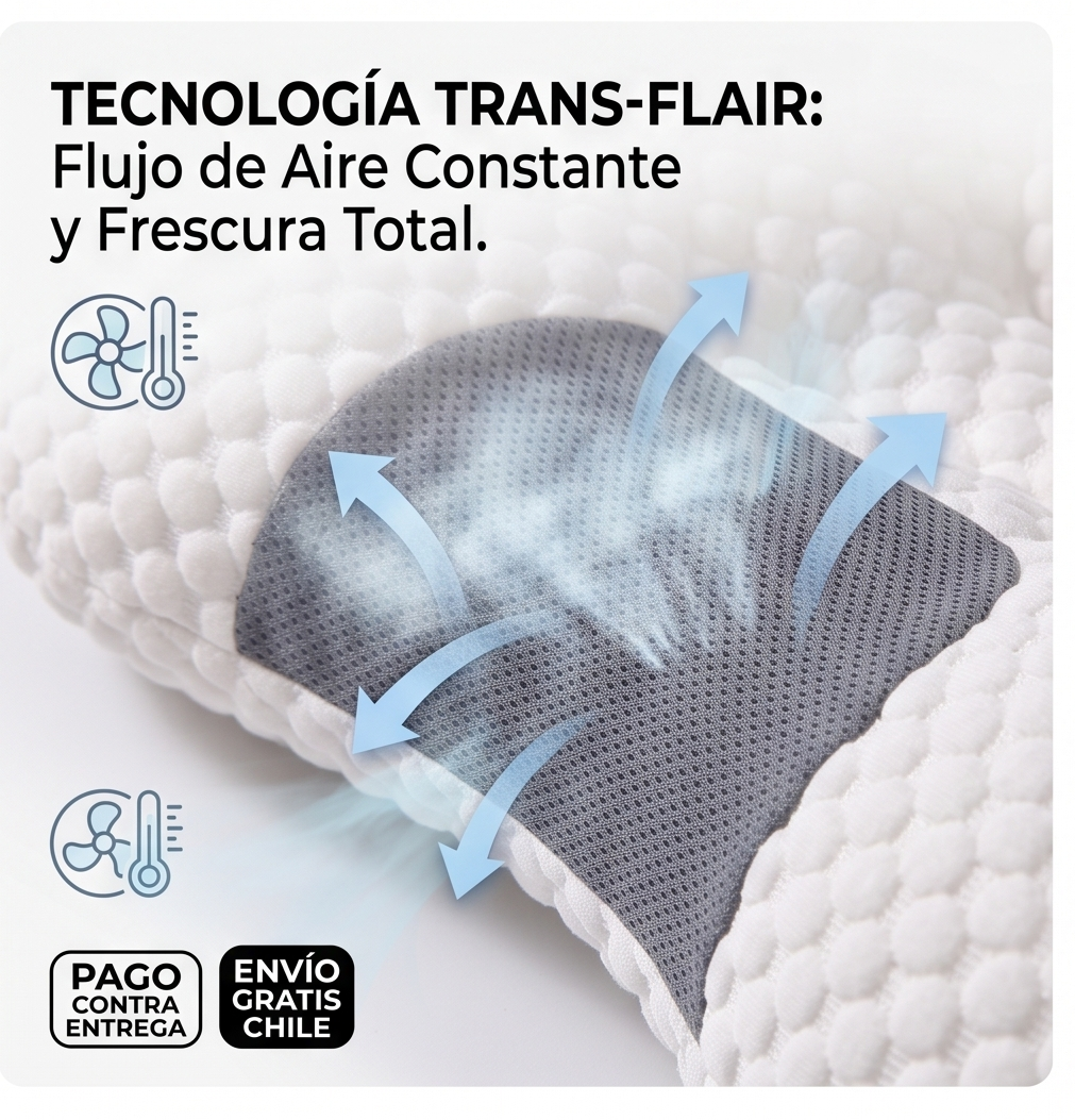ALMOHADA CERVICAL VISCOSA
