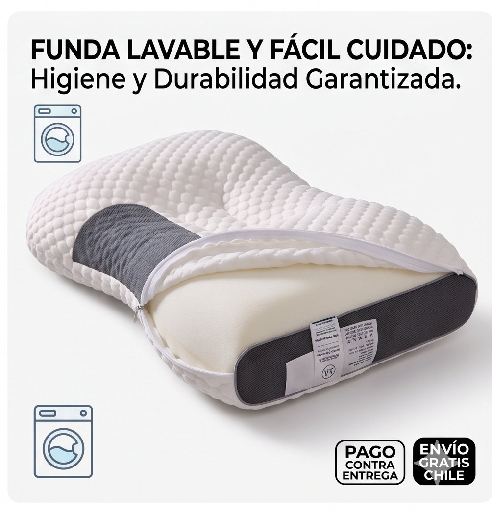 ALMOHADA CERVICAL VISCOSA
